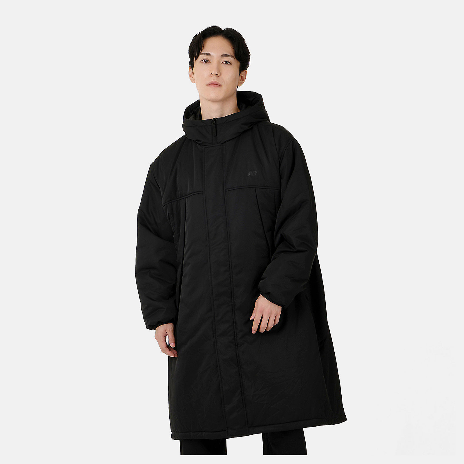 NB公式アウトレット】 Padding Long Hooded Jacket NB公式アウトレット】 Padding Long Hooded Jacket