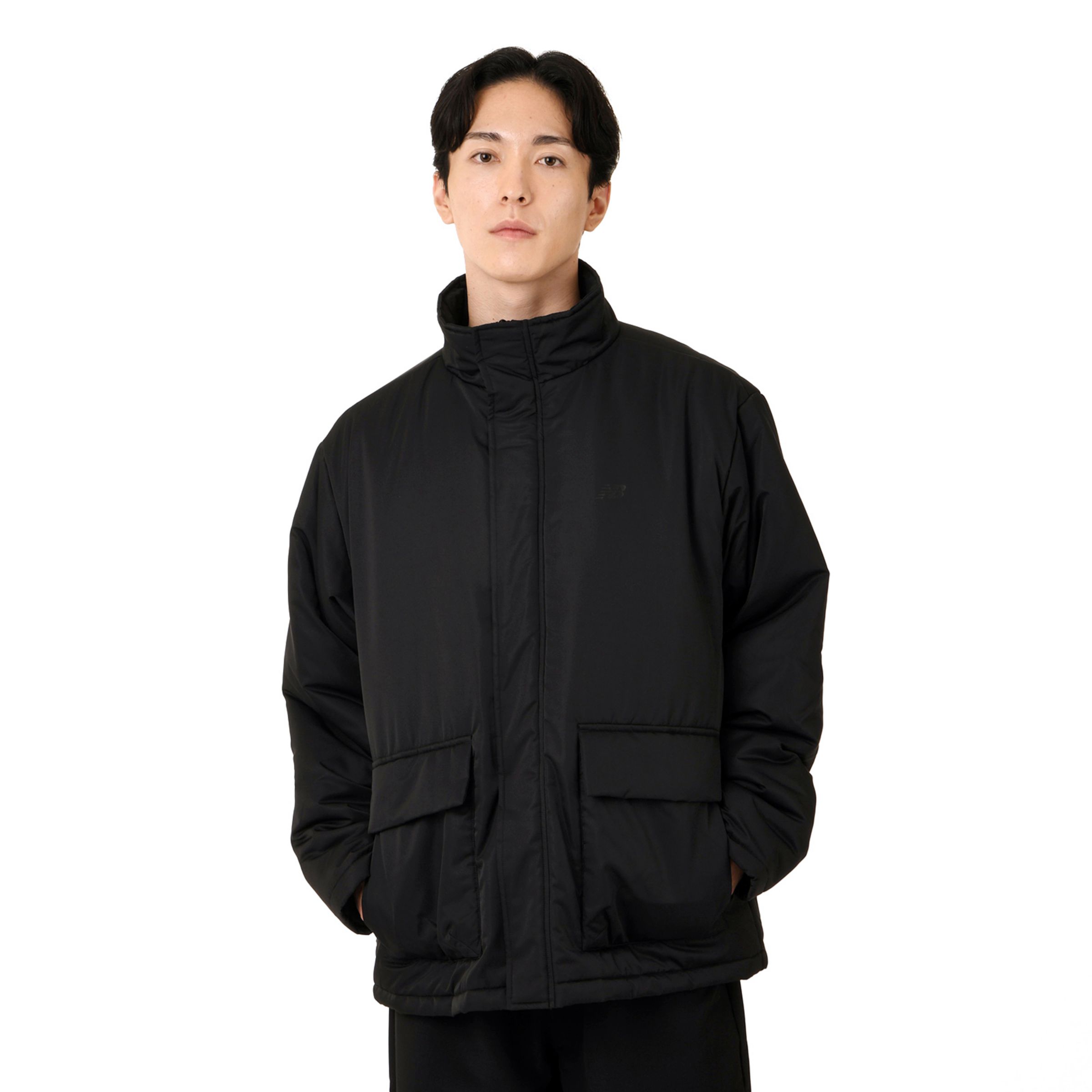 ニューバランス　padded soutein collar jacket ニューバランス 都市生活者のためのアパレルライン 「MET24」の