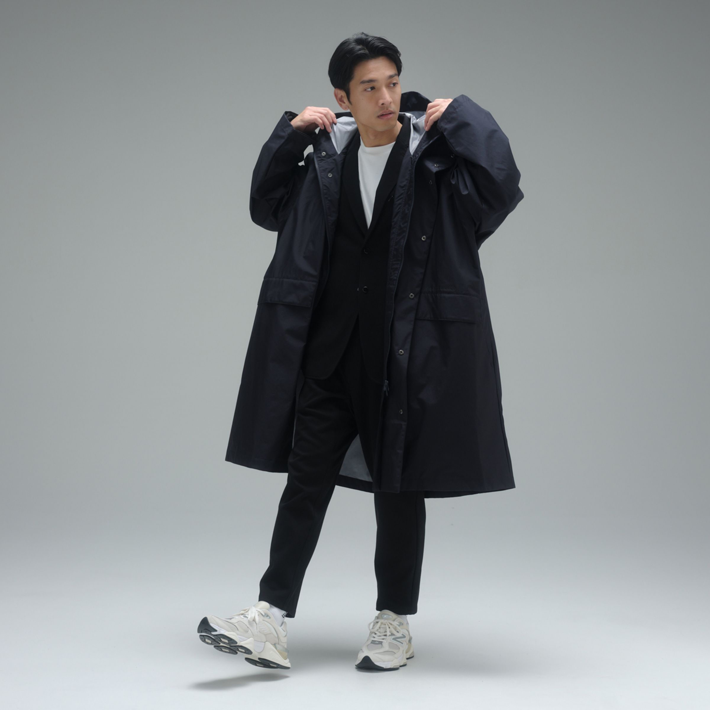 MET24 連帽長外套