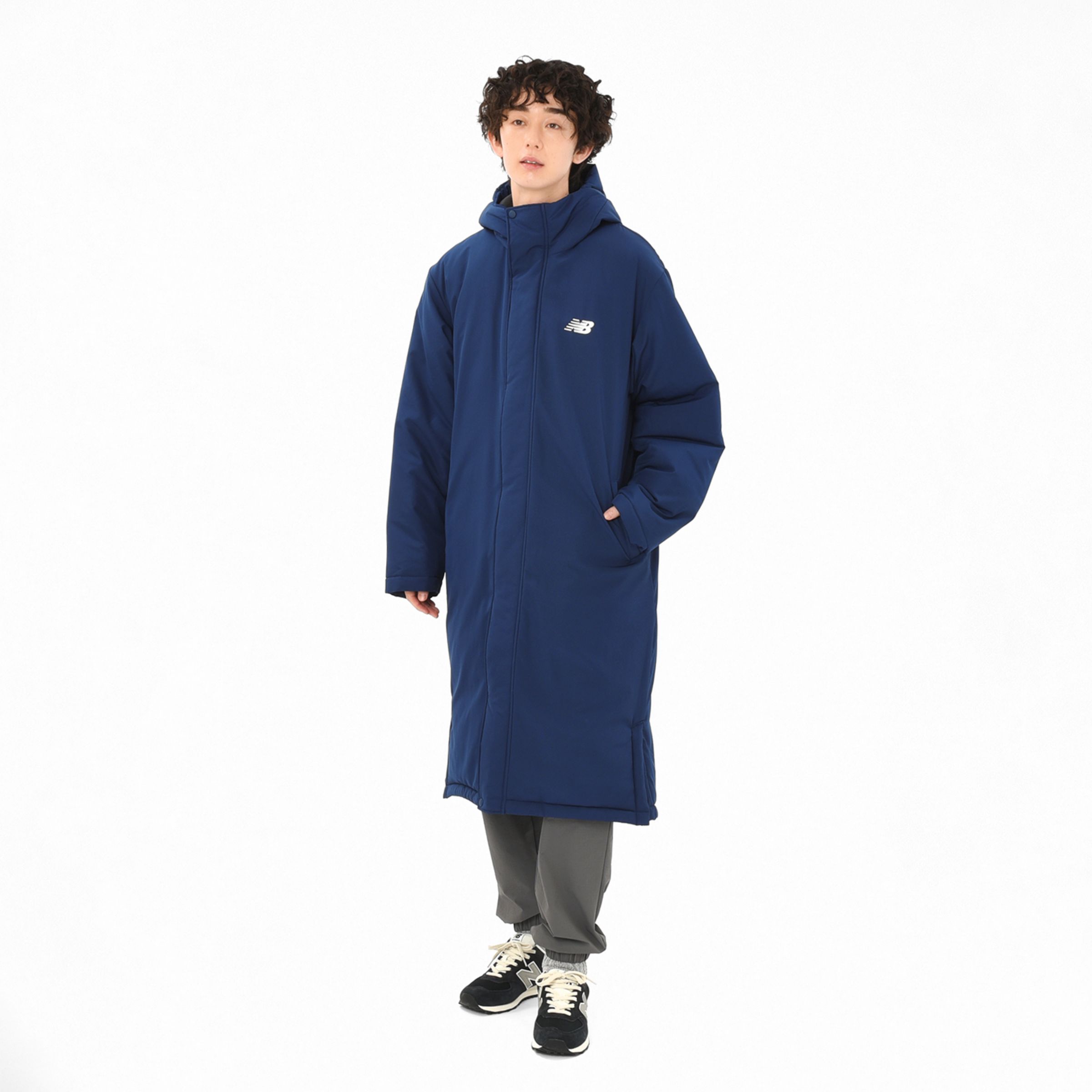 【美品】new balance ベンチコート 165-175cm 2025年最新】new balance ベンチコートの人気アイテム - メルカリ