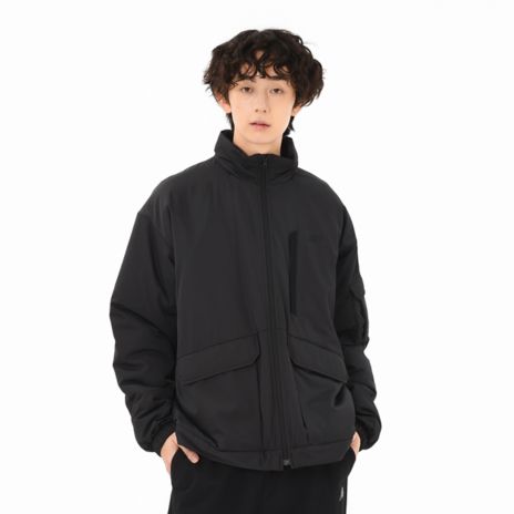最終値下げ❗️美品❗️new balance ブラックニットジャケット 蓄熱　極暖♡ Amazon | [ニューバランス] NB Athletics Winterized ロング