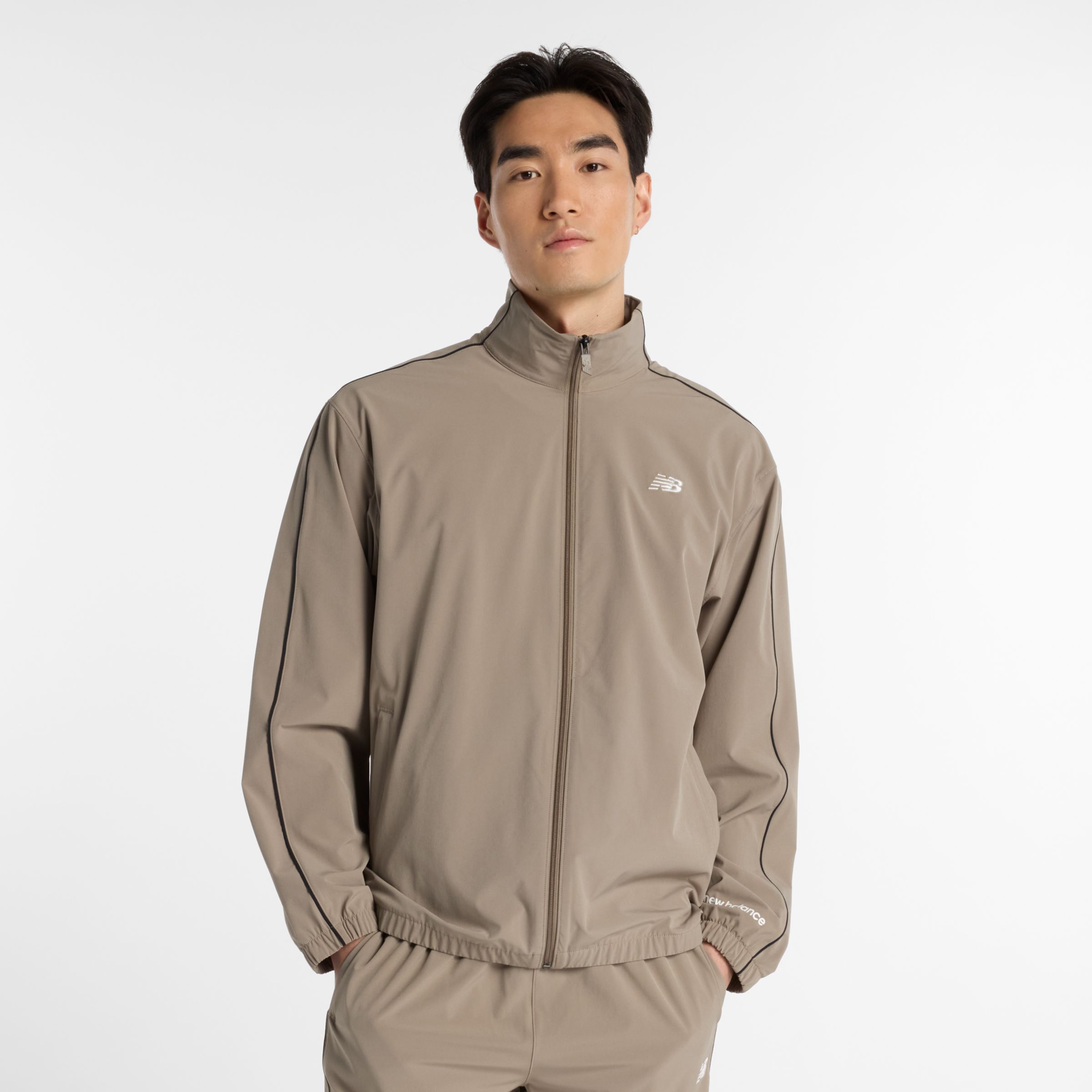 ウーブントラックジャケット