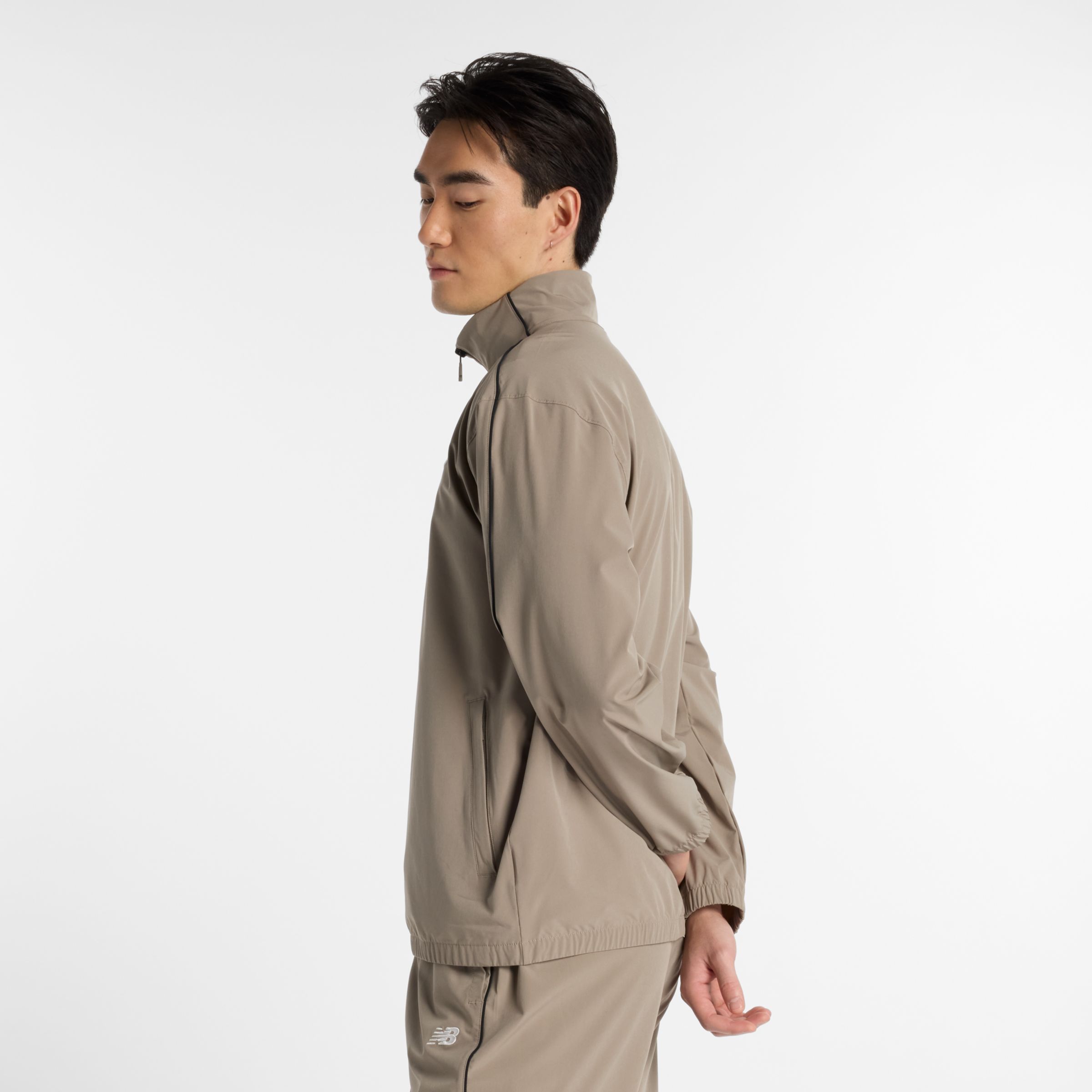 ウーブントラックジャケット