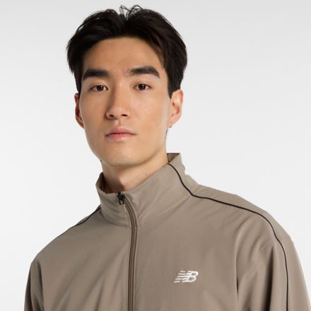 ウーブントラックジャケット, BLACK, AMJ51504DOK