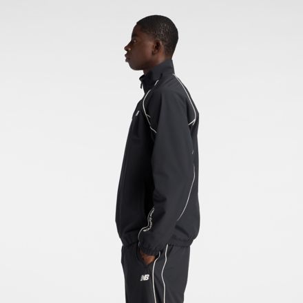 ウーブントラックジャケット 裏トリコット起毛