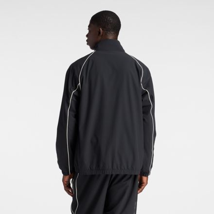 ウーブントラックジャケット 裏トリコット起毛