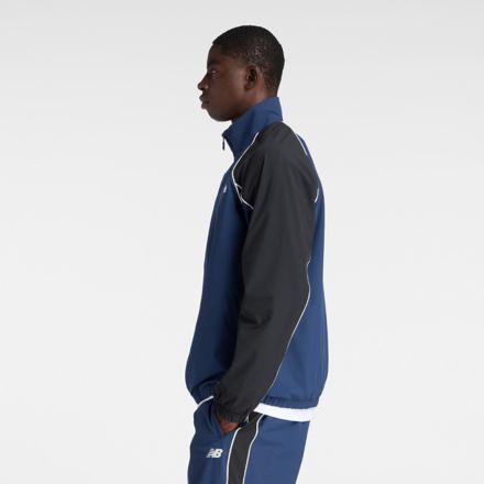 ウーブントラックジャケット 裏トリコット起毛