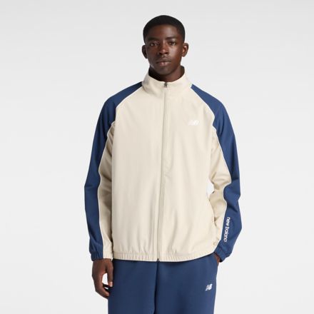 ウーブントラックジャケット 裏トリコット起毛, SHIPYARD, AMJ53171SHY