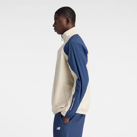 ウーブントラックジャケット 裏トリコット起毛