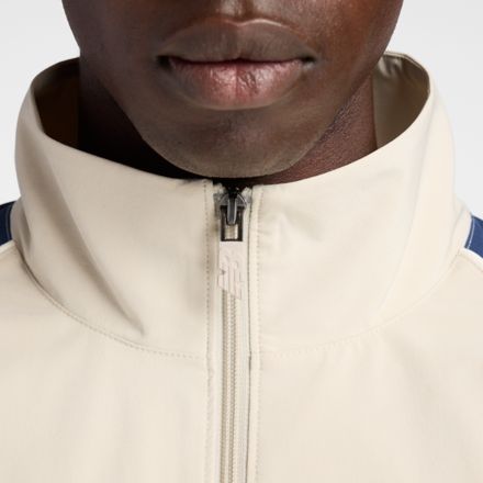 ウーブントラックジャケット 裏トリコット起毛