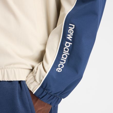 ウーブントラックジャケット 裏トリコット起毛