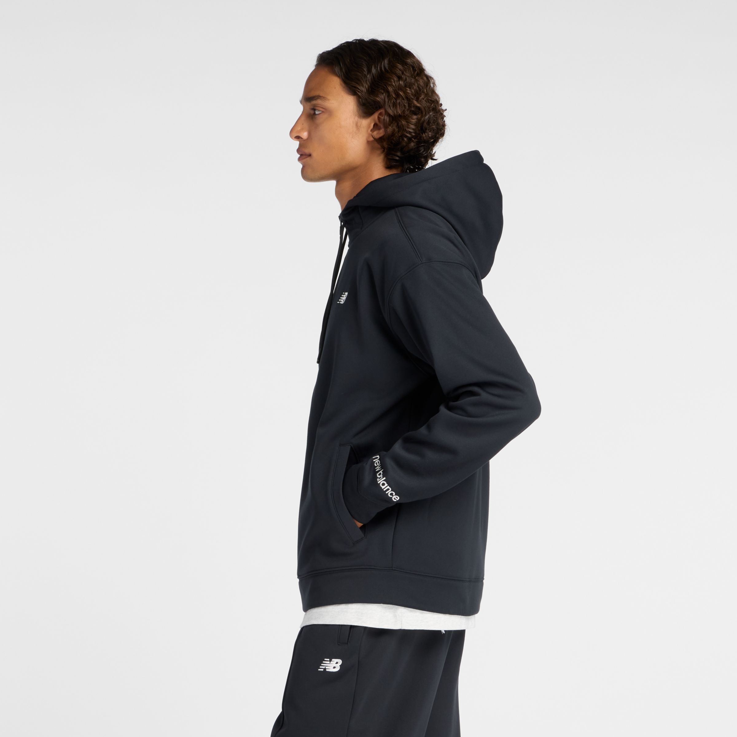 ダブルニットフーディ 裏起毛