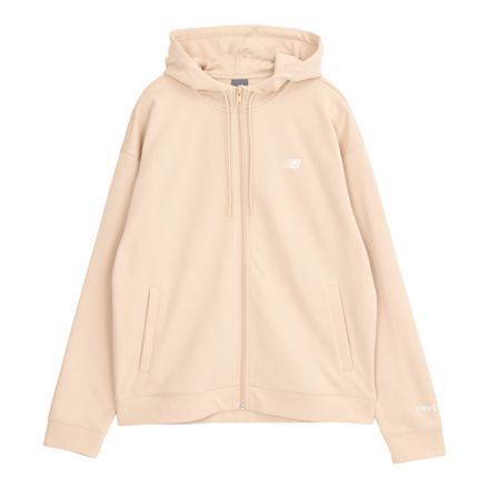 ダブルニットフーディ 裏起毛, BLACK, AMJ53174DLA