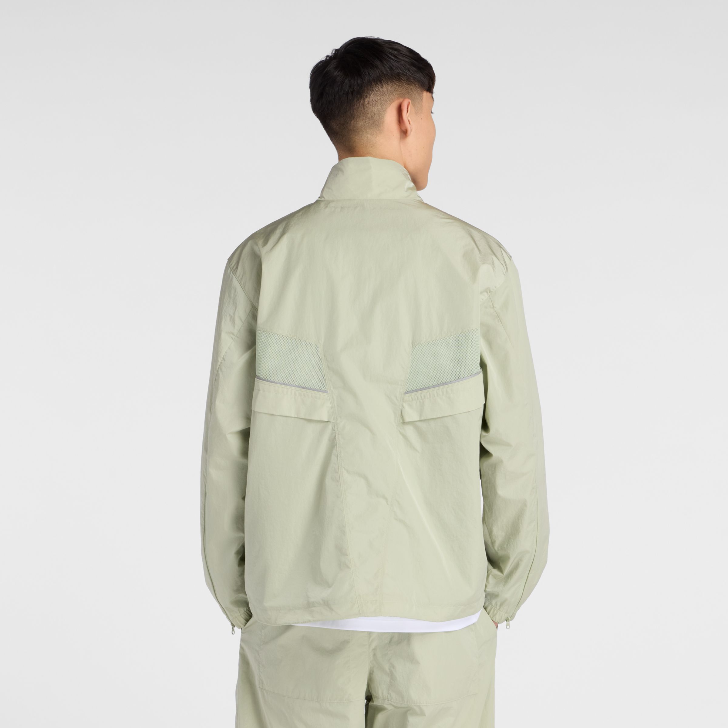 NB GREY フルジップジャケット