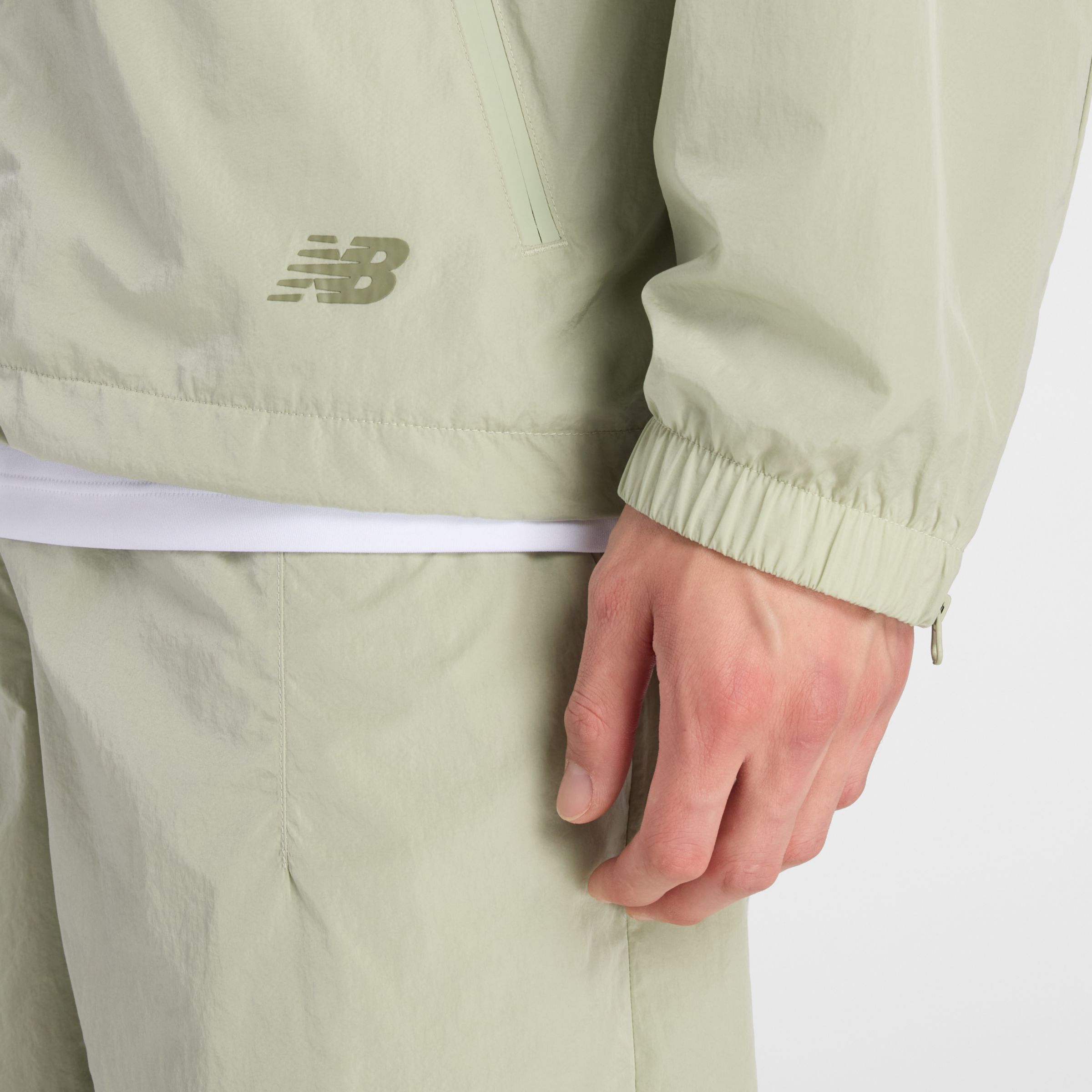 NB GREY フルジップジャケット