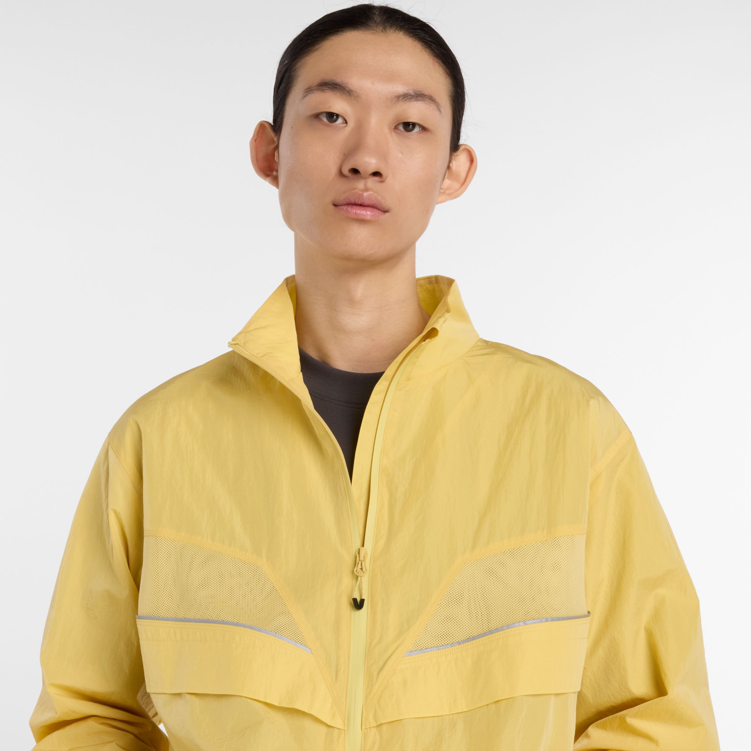 NB GREY フルジップジャケット