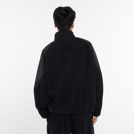 NB Grey 全拉鏈刷毛外套