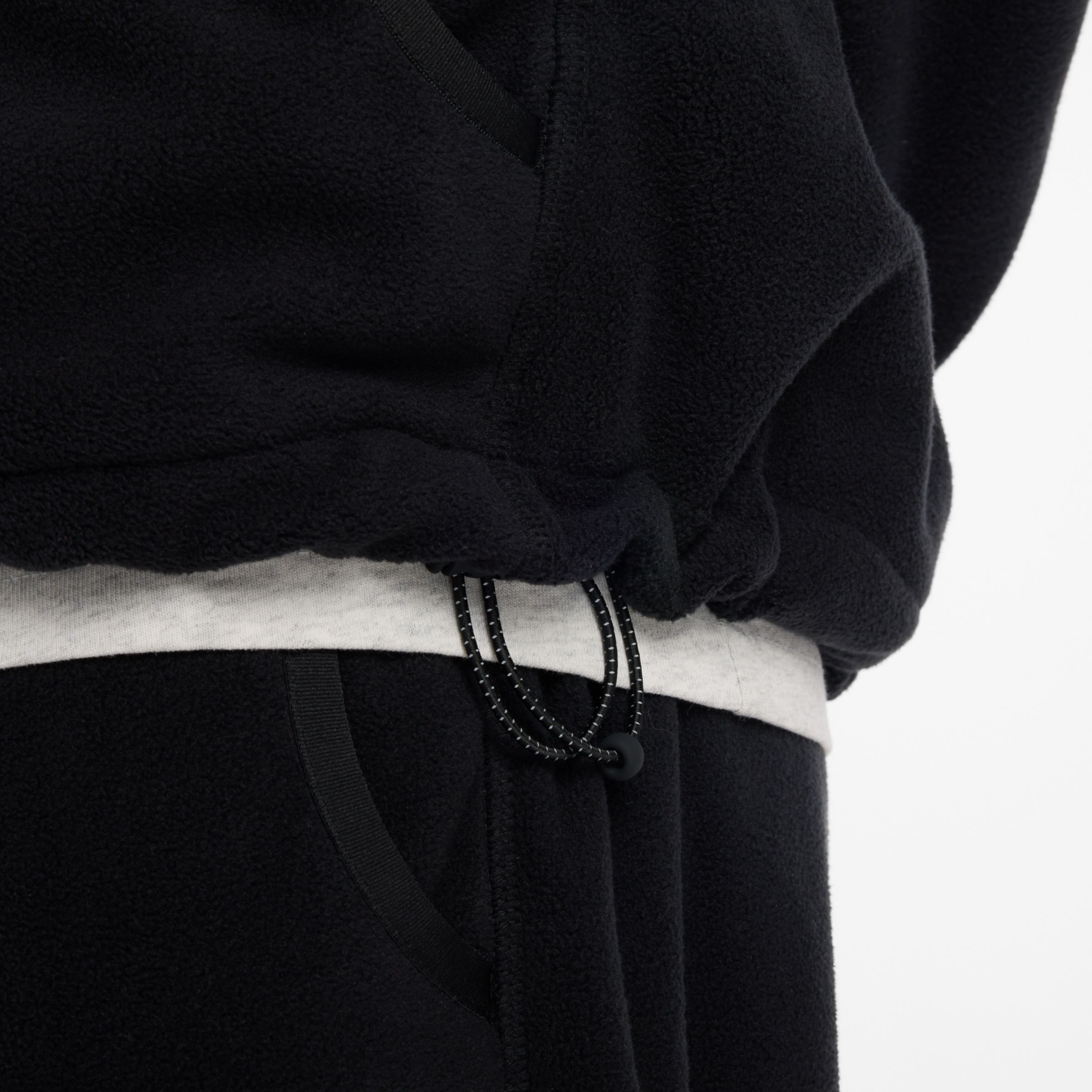 NB GREY フルジップフリースジャケット