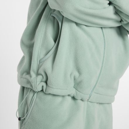 NB GREY フルジップフリースジャケット