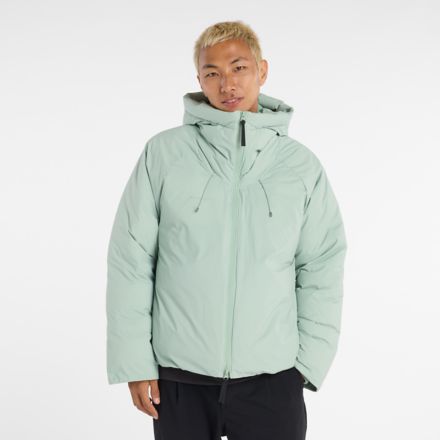 NB GREY ダウンショートジャケット