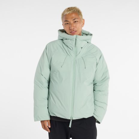 NB GREY ダウンショートジャケット