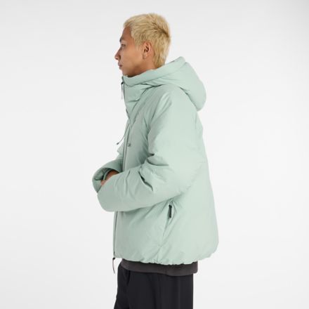 NB GREY ダウンショートジャケット