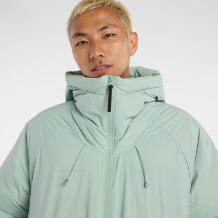 NB GREY ダウンショートジャケット