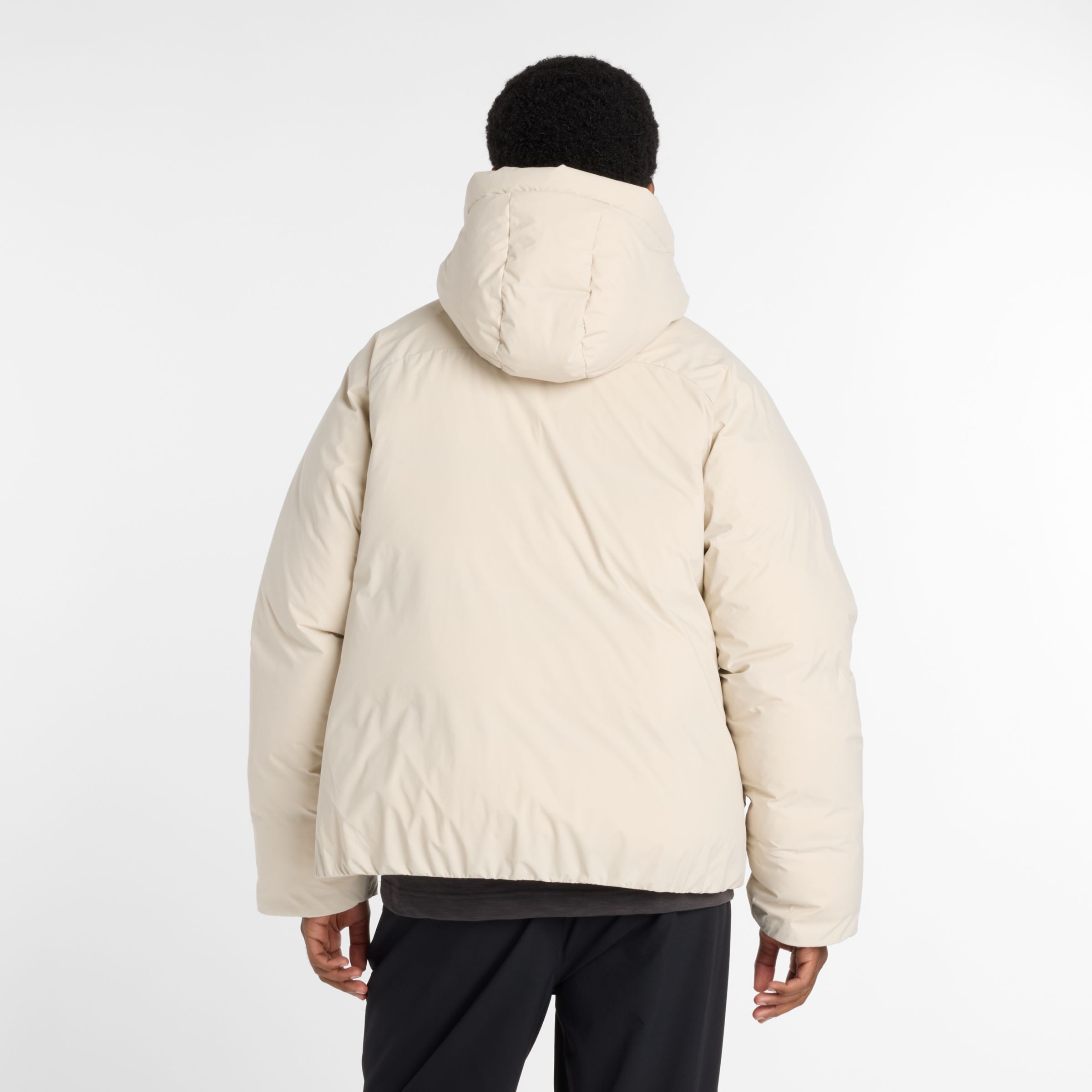 NB GREY ダウンショートジャケット