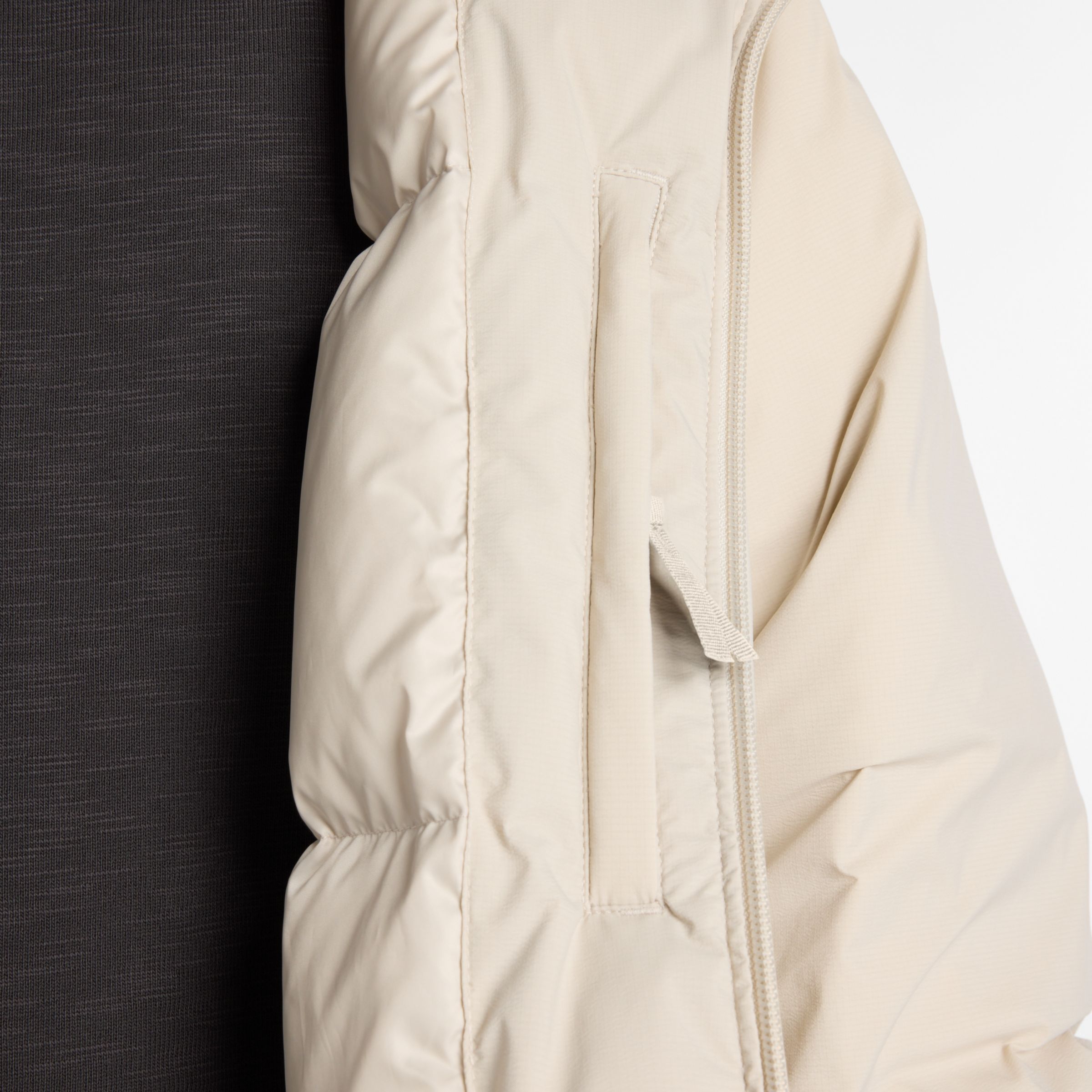 NB GREY ダウンショートジャケット