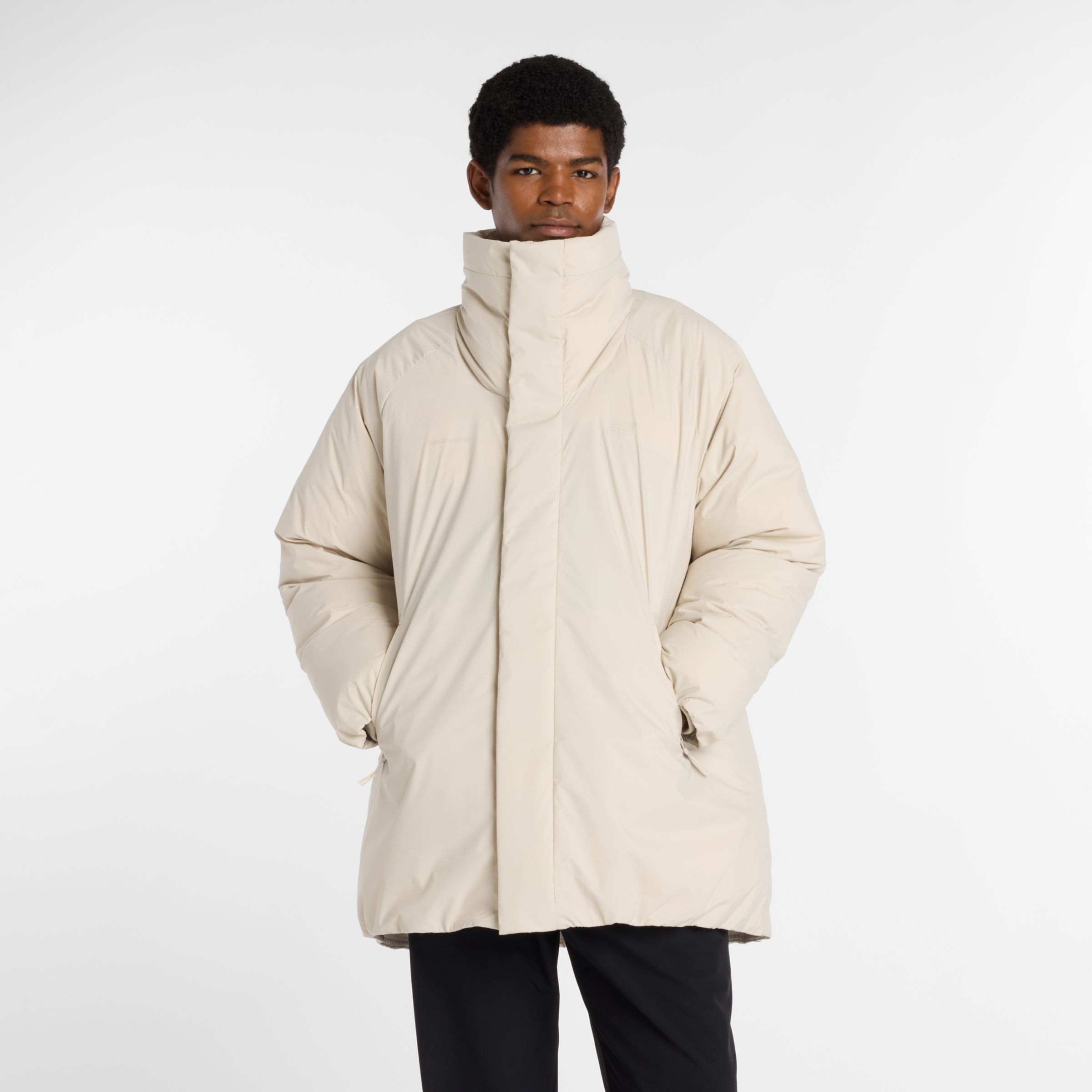 NB GREY ダウンミドルジャケット