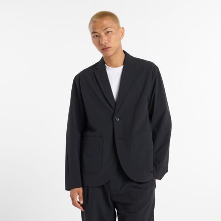 NB Grey Single Jacket, BLACK, AMJ53639BK