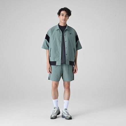 MET24 Short Sleeve Shirts Jacket, ARID STONE, AMJ55004DKJ