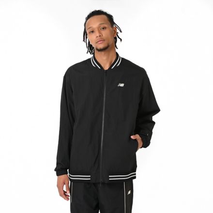 ボンバージャケット(裏地起毛メッシュ), BLACK, AMJ55632BK