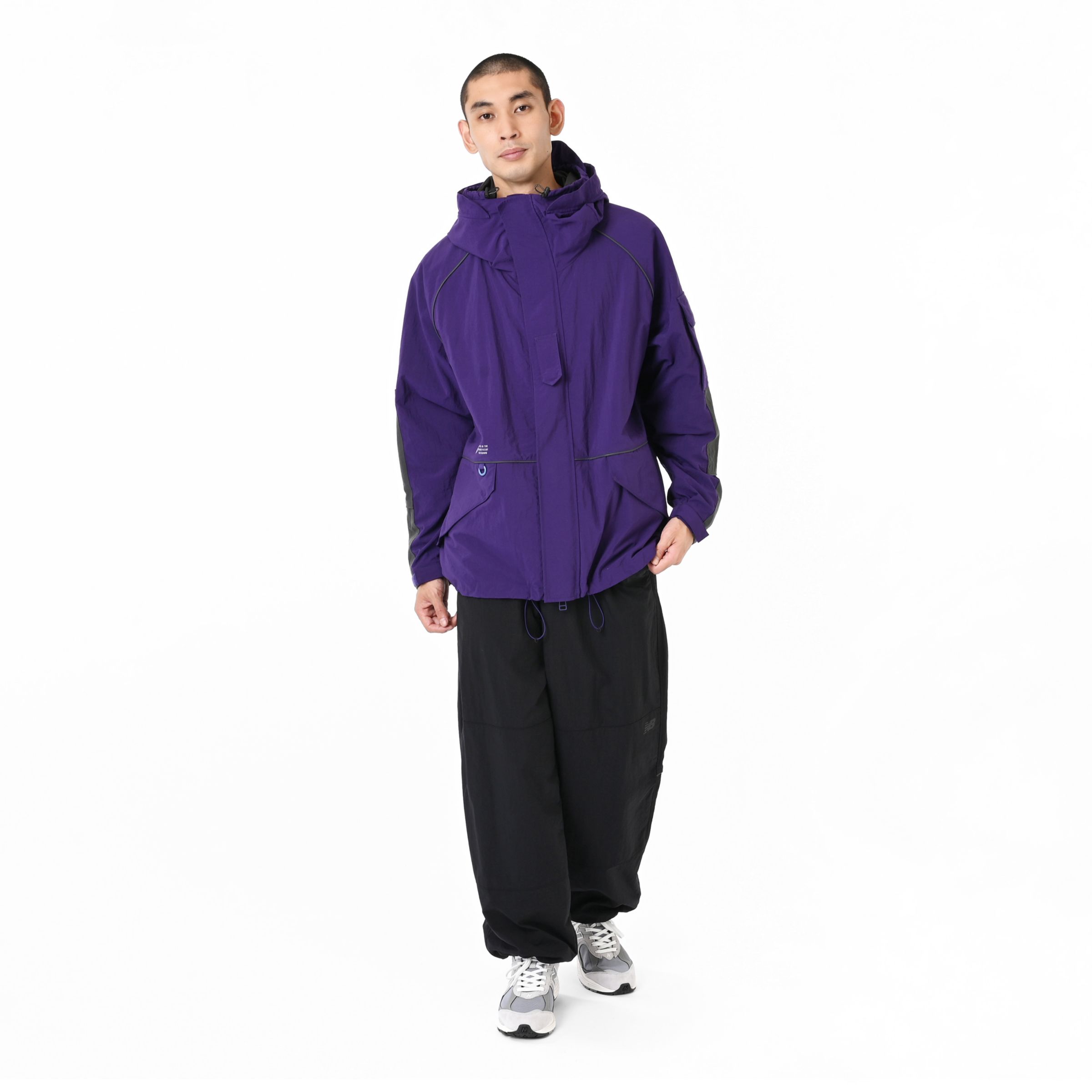 フーデットタスランジャケット