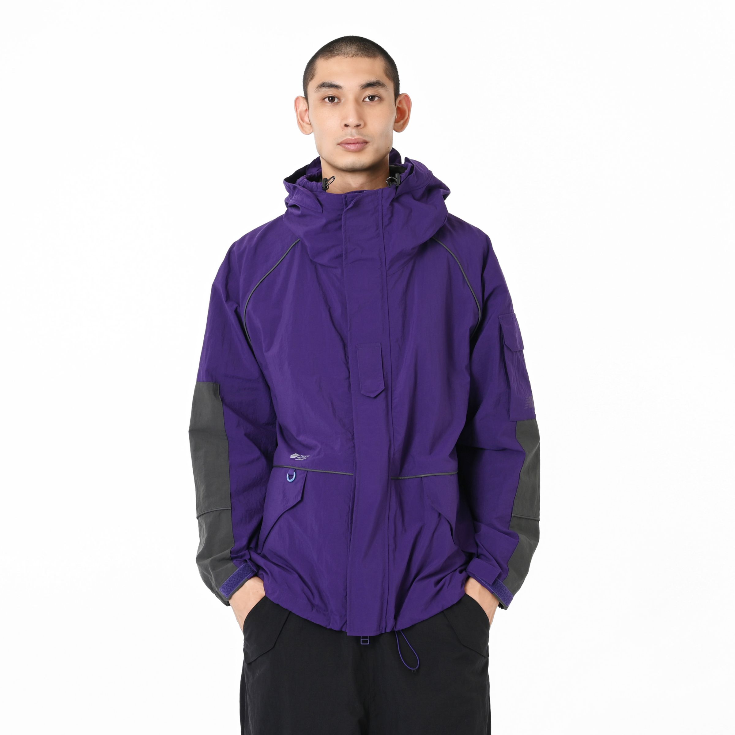 フーデットタスランジャケット