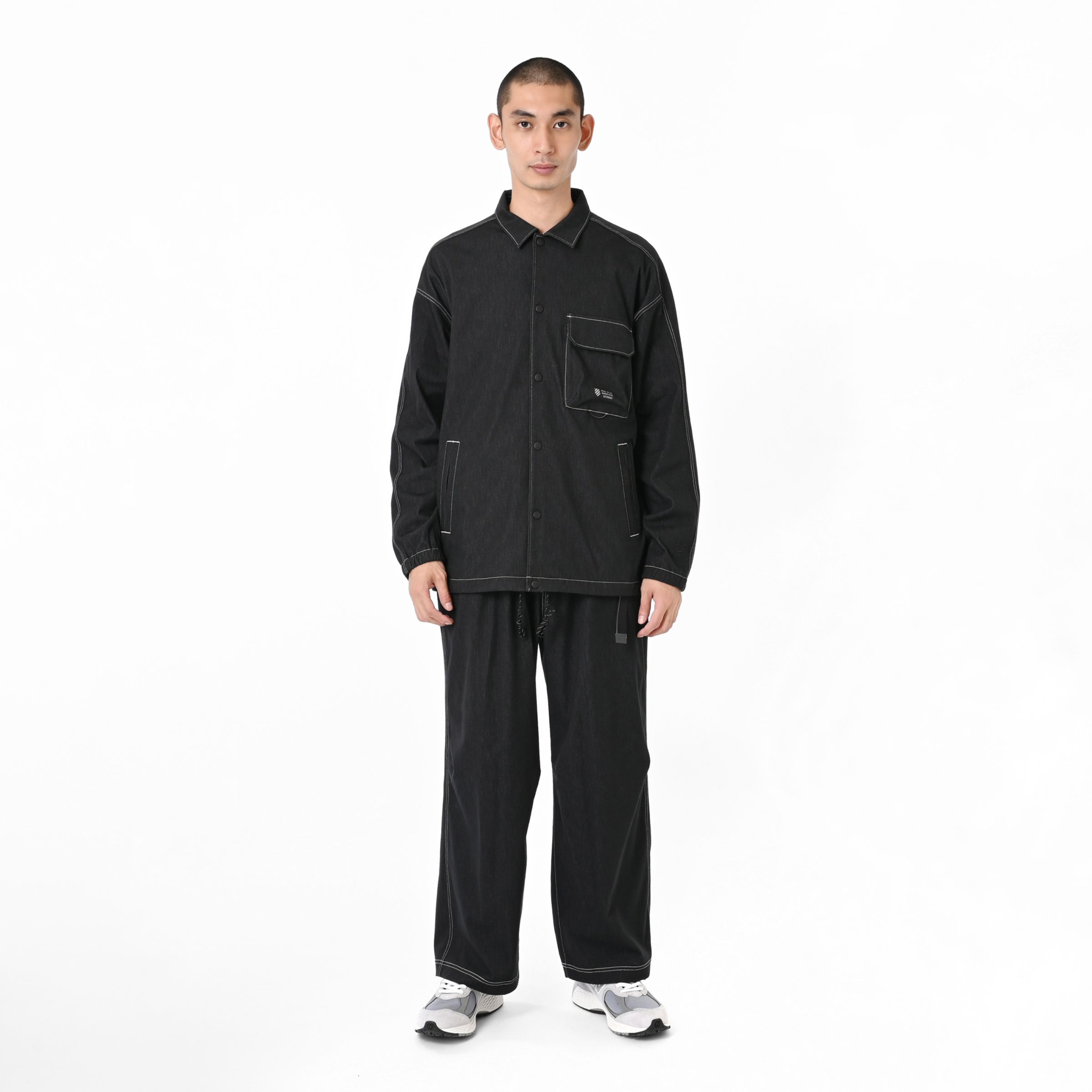 ジャージーデニムジャケット