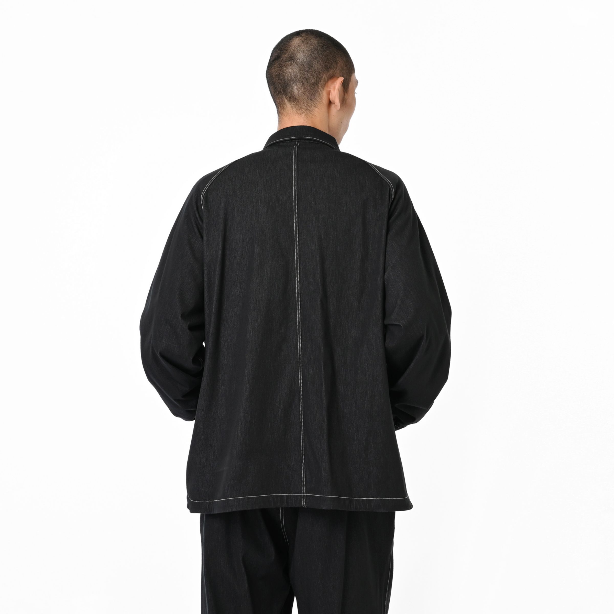 ジャージーデニムジャケット