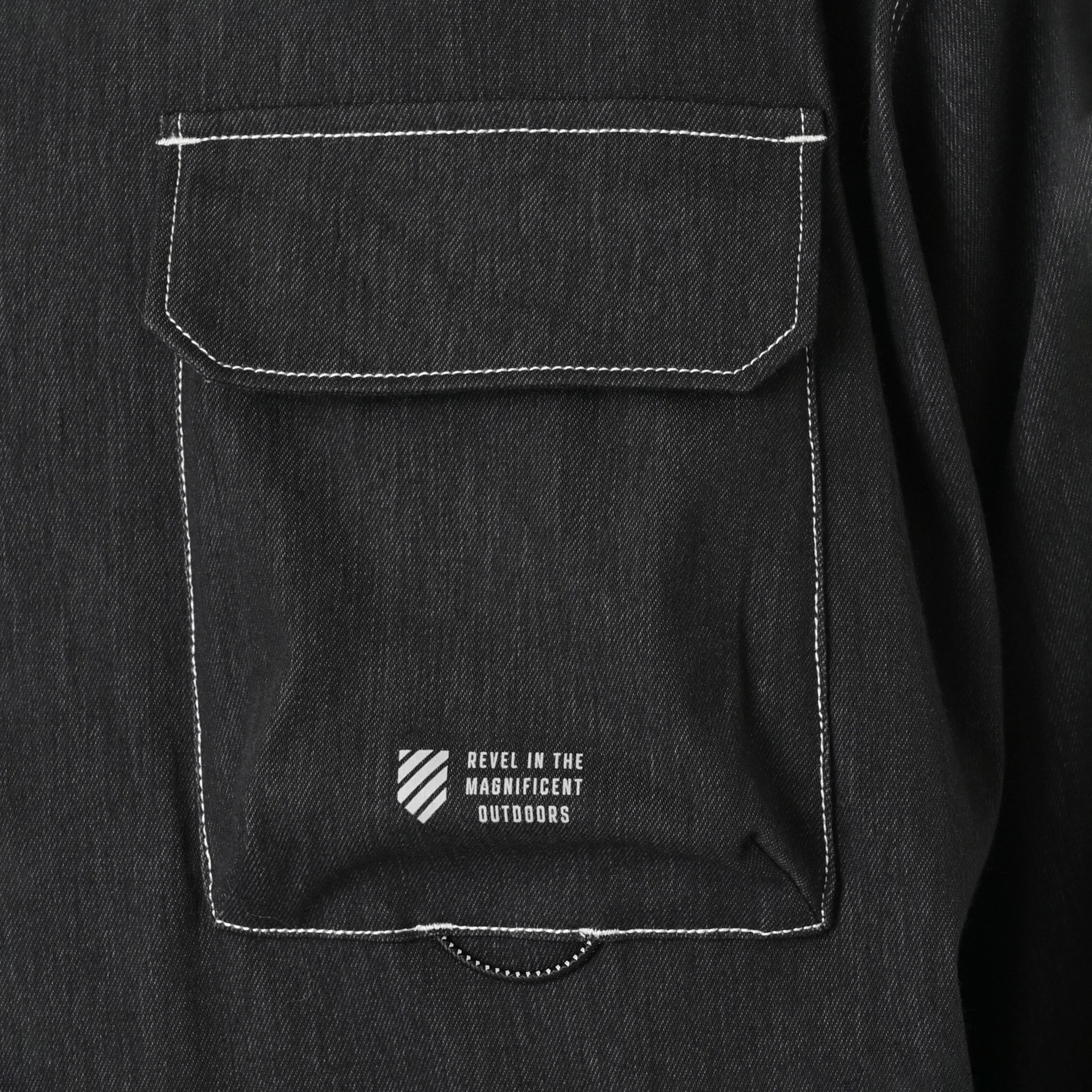 ジャージーデニムジャケット