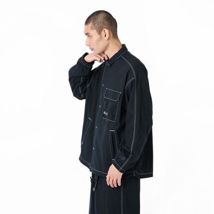 ジャージーデニムジャケット