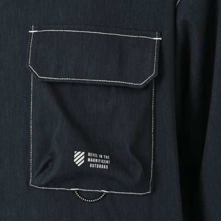 ジャージーデニムジャケット