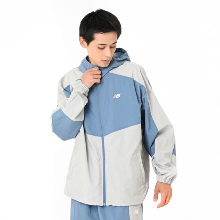 タスランナイロンウーブンフーデッドジャケット, BLACK, AMJ55667SRU