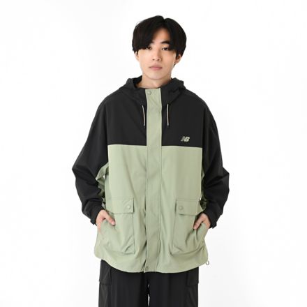 ニューバランス ランニングジャケットL New Balance ナイロンジャケット Athletics ランパッカブル