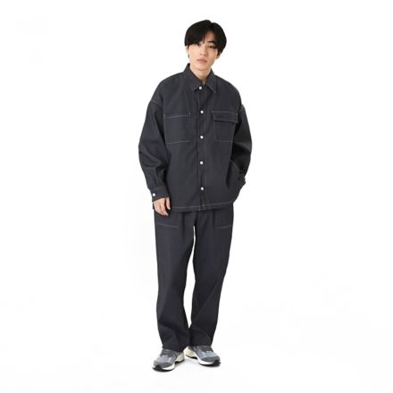 デニムジャケット, TEAM NAVY, AMJ55703TNV