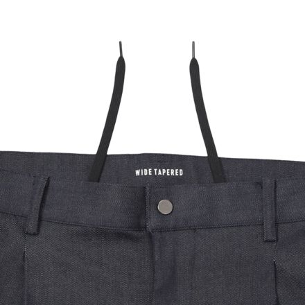 MET24 牛仔寬錐形褲