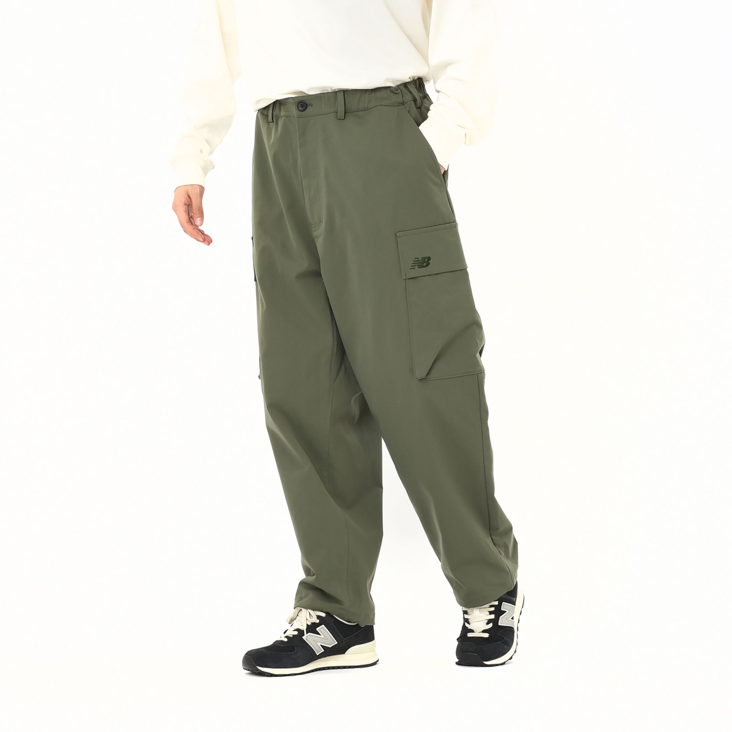NB公式アウトレット】 Stretch Twill Wide Cargo Pants