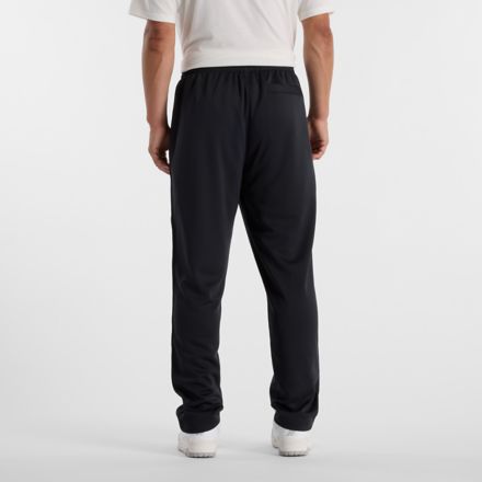 ニットトラックパンツ(ストレート), BLACK, AMP51203BK