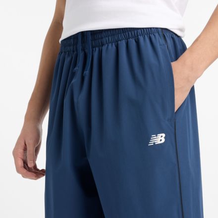 ウーブントラックパンツ(テーパード), NB NAVY, AMP51204NNY