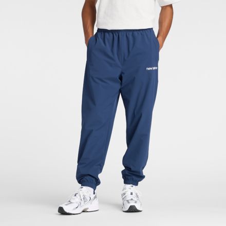 ウーブントラックジョガーパンツ 裏メッシュ, NB NAVY, AMP53170NNY