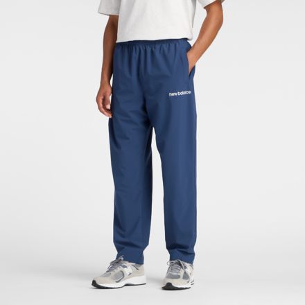 ウーブントラックパンツ 裏メッシュ, NB NAVY, AMP53171NNY