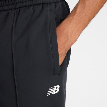 ダブルニットパンツ 裏起毛, BLACK, AMP53175BK